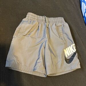 - Boys Nike gray shorts size medium